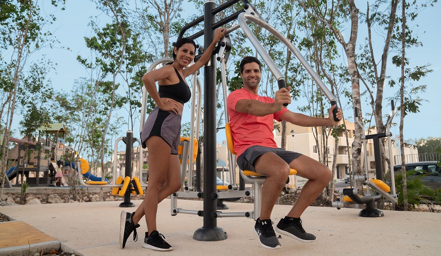 Gimnasio al aire libre